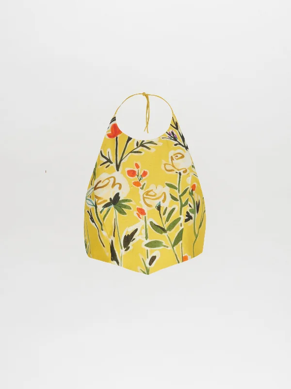 Women's High-Fashion Outfit Bruna Top Golden Wallflowers