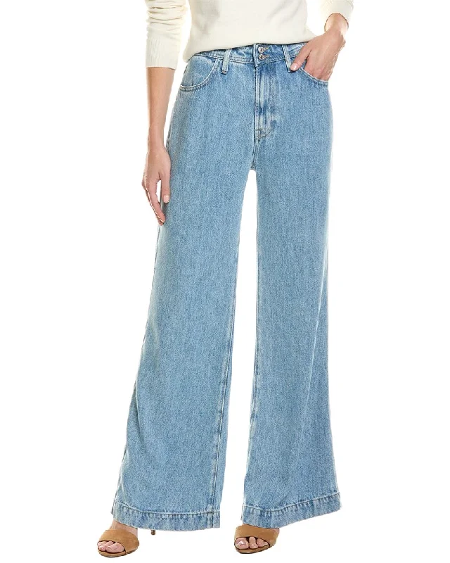 Comfortable Women's Apparel 7 For All Mankind Modern Volcan Blue Dojo Wide Leg Jean
