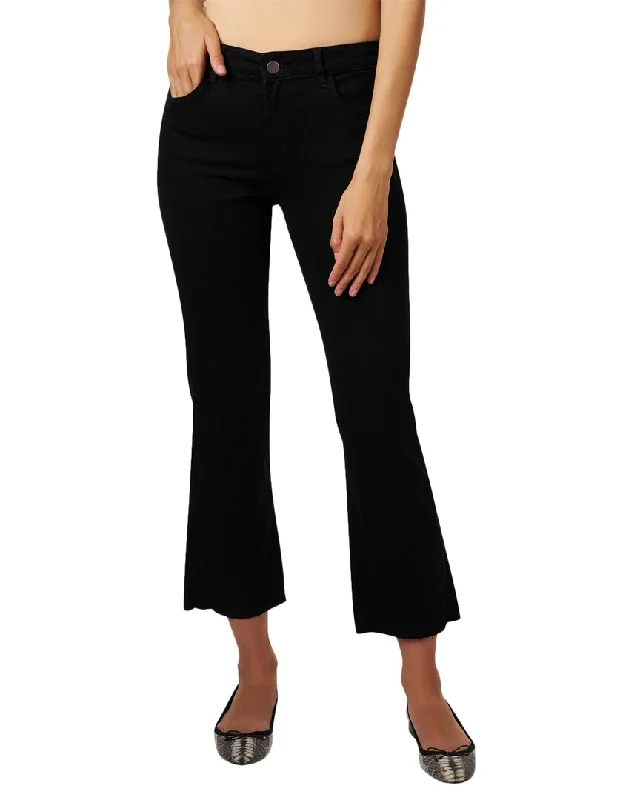 Women's Work Outfit For The Office Elliott Lauren Bootcut Cropped Jean