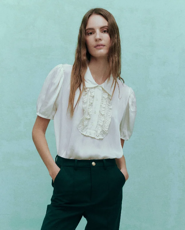 Classic Clothes For Women The Tribute Top. -- White