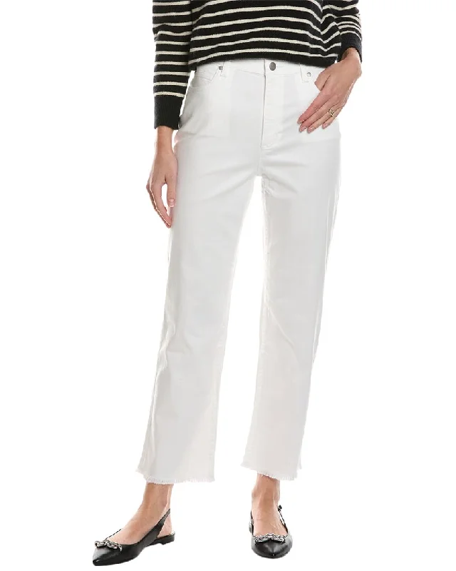 Women's Stylish Outdoor Outfit EILEEN FISHER Straight Ankle Jean