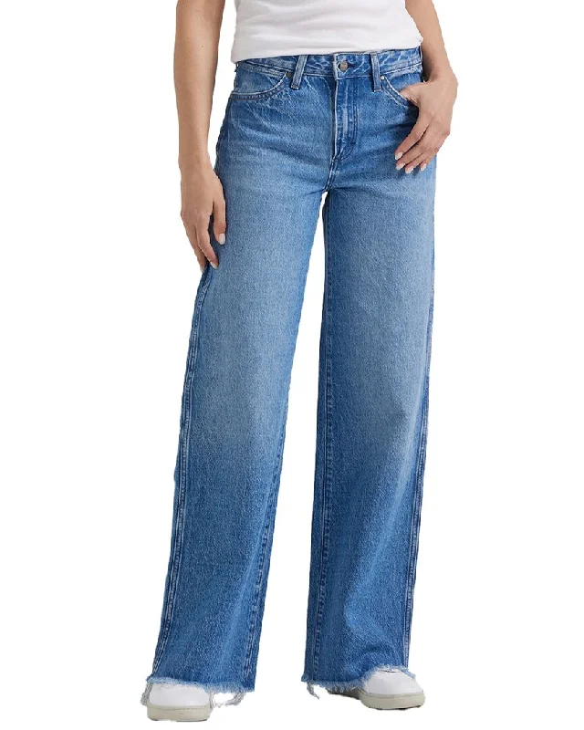 Women's Athletic Apparel Wrangler Worldwide Shallows Wide Leg Jean