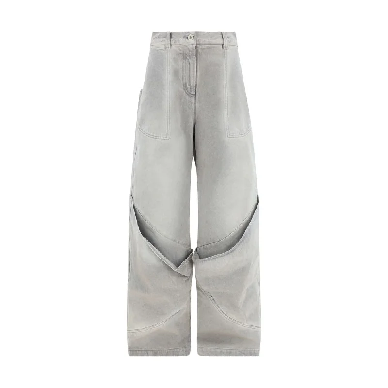 Stylish Women's Clothing The Attico Oversize Women's Jeans