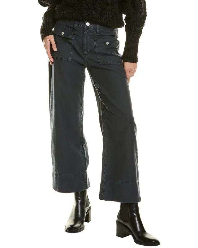 Chic Clothes For Women FRAME Denim 70s Washed Navy Crop Straight Jean