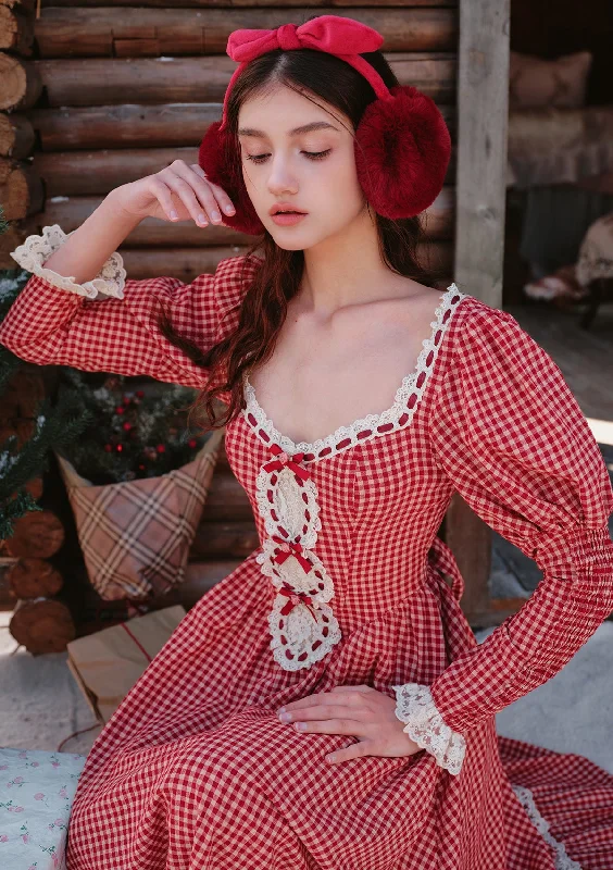 Women's Outfit For The Office Angel Berry Cottage Dress