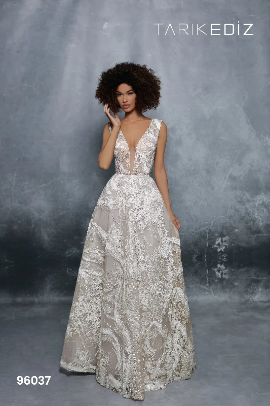 Plus-Size Women's Garments Tarik Ediz 96037 Dress