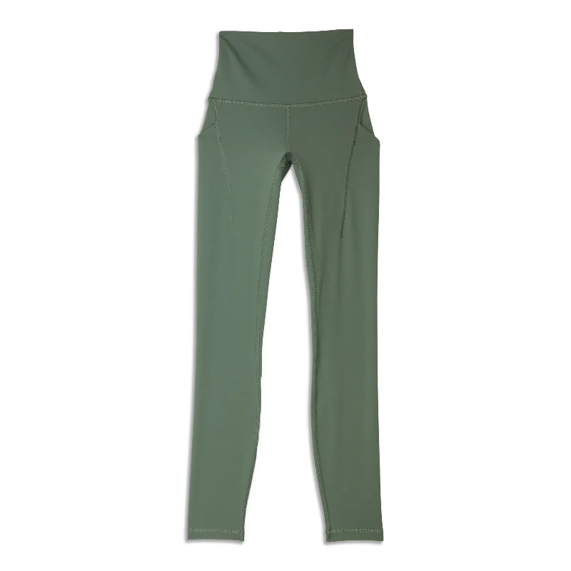 Women's Chic Outerwear Attire Wunder Train High-Rise Tight with Pockets - Resale